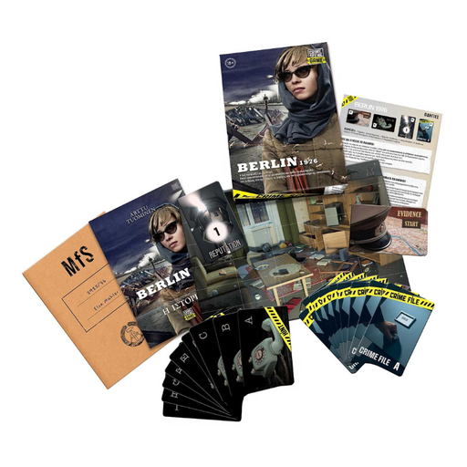 [AS1040-21705] BOARD GAME CRIME SCENE BERLIN 1976