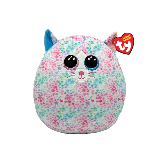 [AS1607-39264] SQUISHY BEANIES -  ΓΑΤΑ ΜΕ ΑΣΤΕΡΑΚΙΑ 25ΕΚ