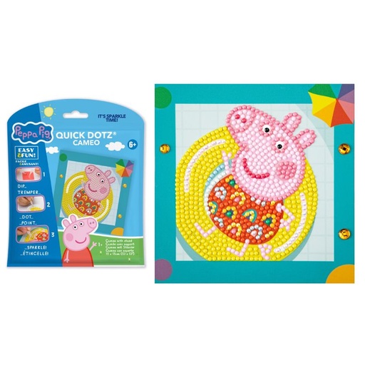 [NEDTZ5037] DIAMOND QUICK DOTZ PEPPA PIG ALWAYS CHILLIN